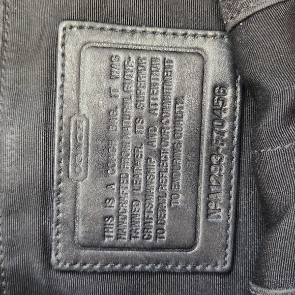 Coach Men's black Leather Crossbody Bag - Picture 2 of 9